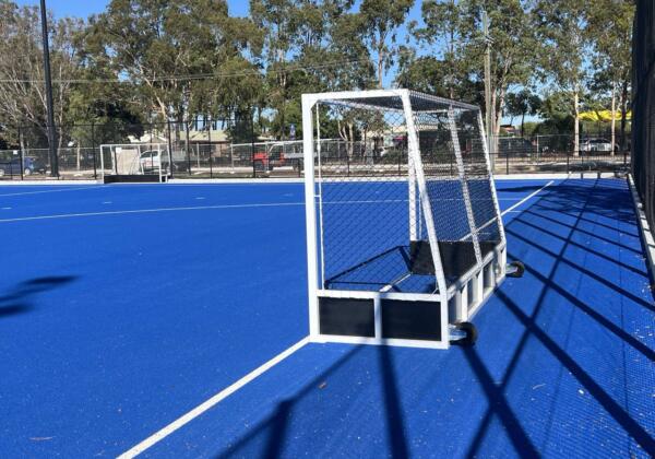 Heavy Duty Powdercoated Aluminium Hockey Goals Dayton Sports Centre in Caversham